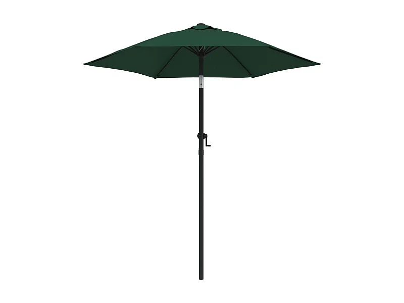 Marano di Napoli  Parasol Vert 200x224 cm Aluminium