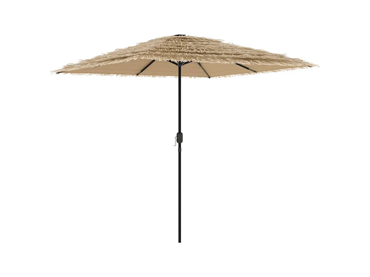 Draveil  Parasol met stalen paal 248x248x248 cm bruin