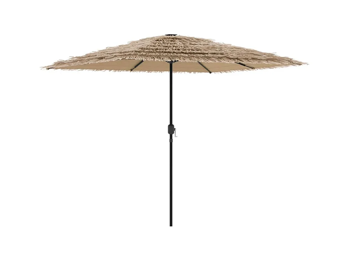 Draveil  Parasol met stalen paal 248x248x248 cm bruin