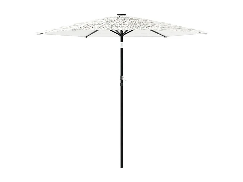 Draveil  Parasol met stalen paal 223x223x213 cm wit