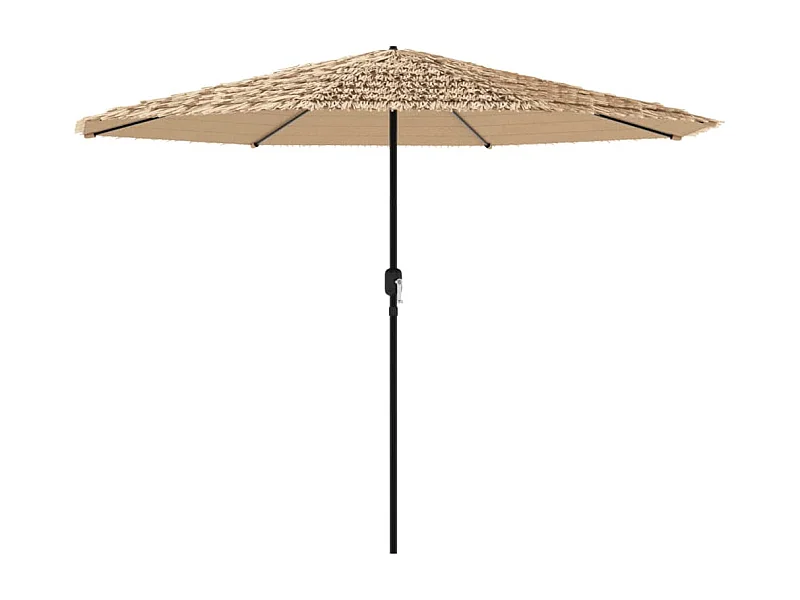 Draveil  Parasol met stalen paal 324x324x247 cm bruin