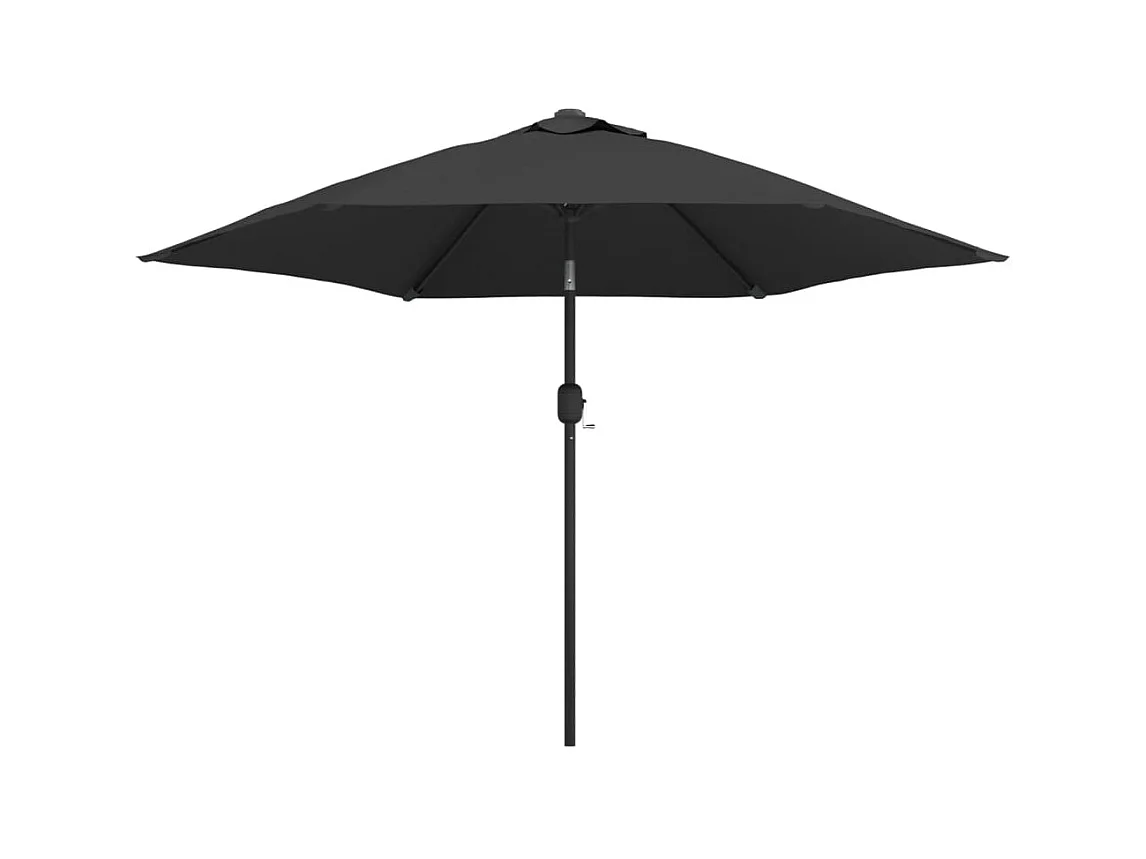 Ghylora  Parasol d'extérieur avec poteau en métal 300 cm Anthracite