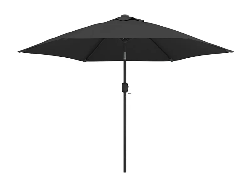 Ghylora  Parasol d'extérieur avec poteau en métal 300 cm Anthracite