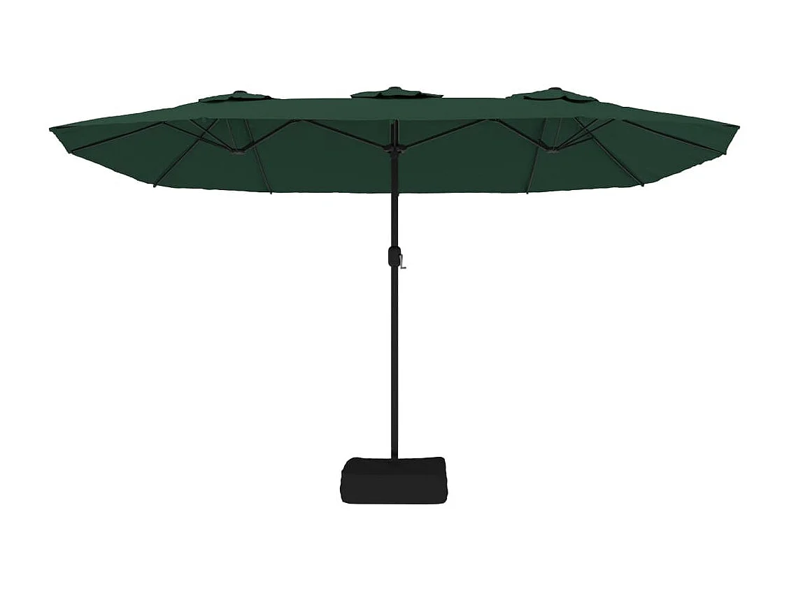 Onara  Parasol dubbel 449x265 cm groen