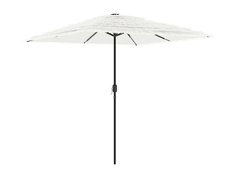 Draveil  Parasol met stalen paal 248x248x248 cm wit