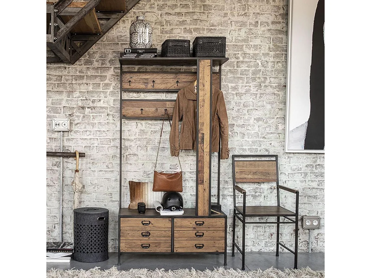 Fauteuil recyclé MDF Marron - Manufacture Interior's