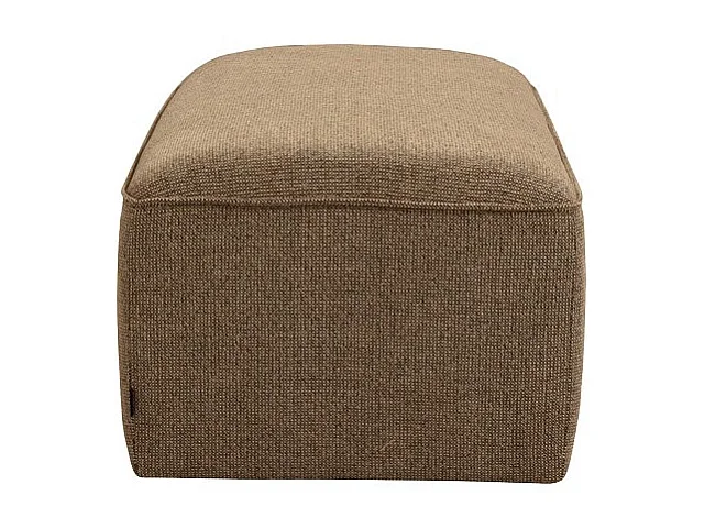 Noor - Pouf pour canapé modulable en tissu - Bronze
