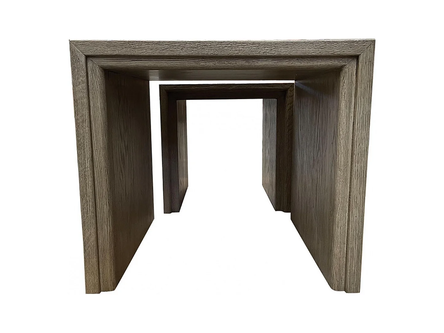 Tables gigognes Pierre Naturelle Noir - Minéral Interior's