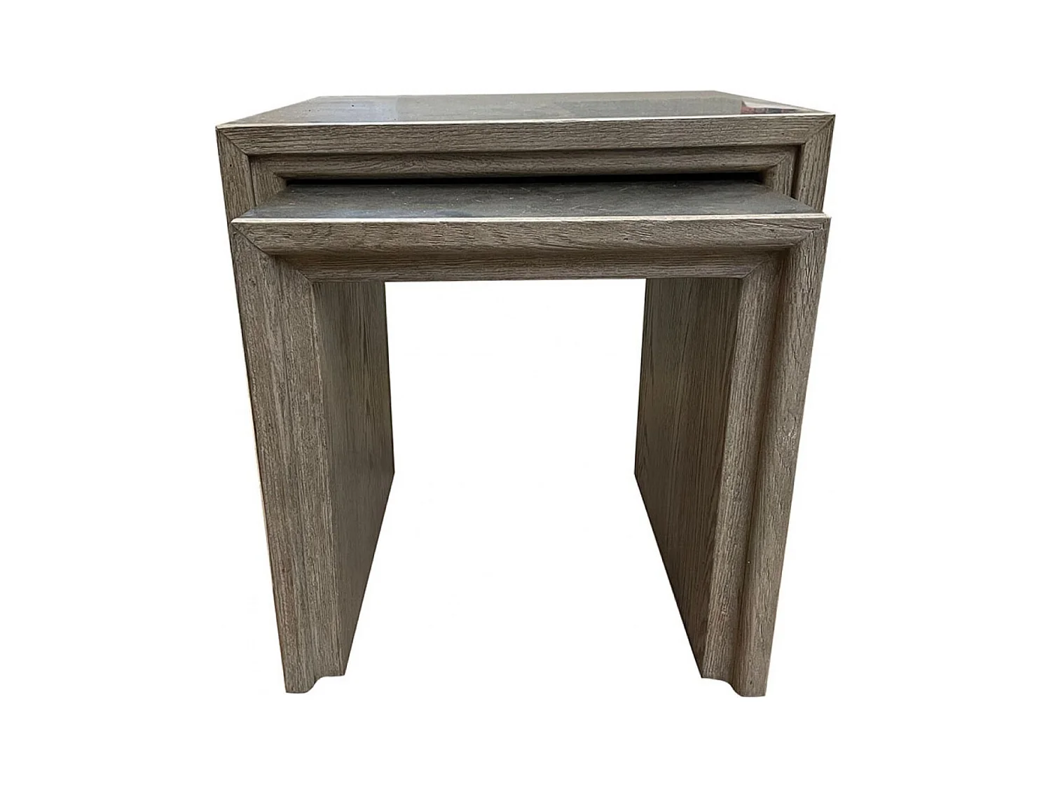 Tables gigognes Pierre Naturelle Noir - Minéral Interior's