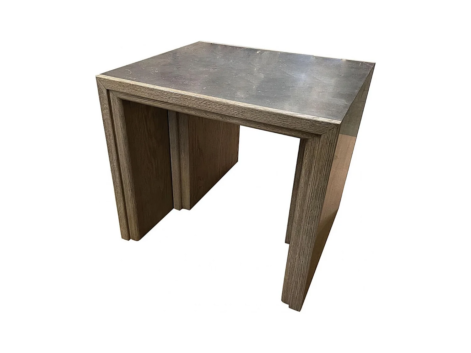 Tables gigognes Pierre Naturelle Noir - Minéral Interior's