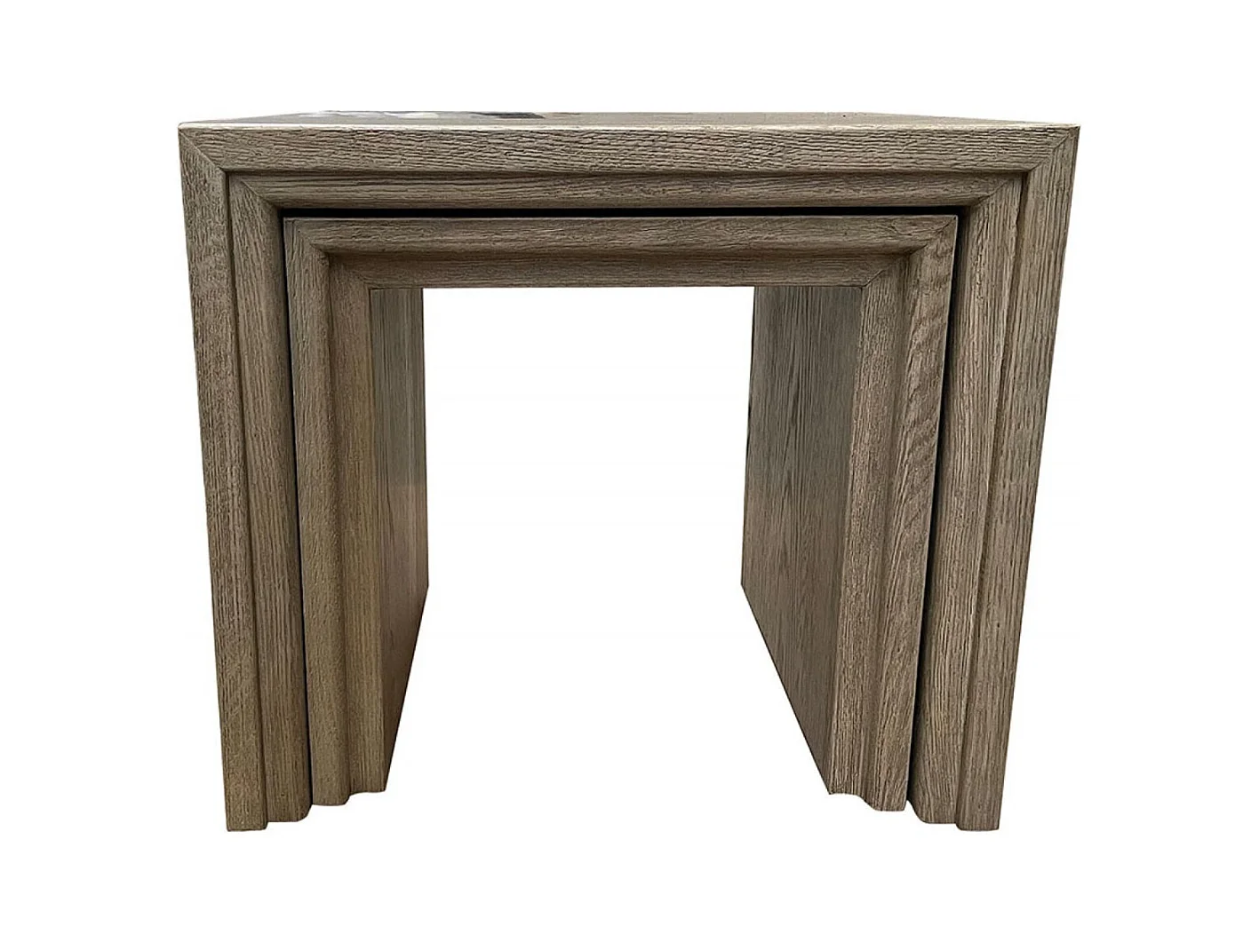 Tables gigognes Pierre Naturelle Noir - Minéral Interior's