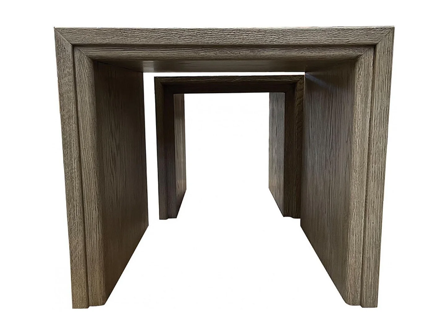 Tables gigognes Pierre Naturelle Noir - Minéral Interior's