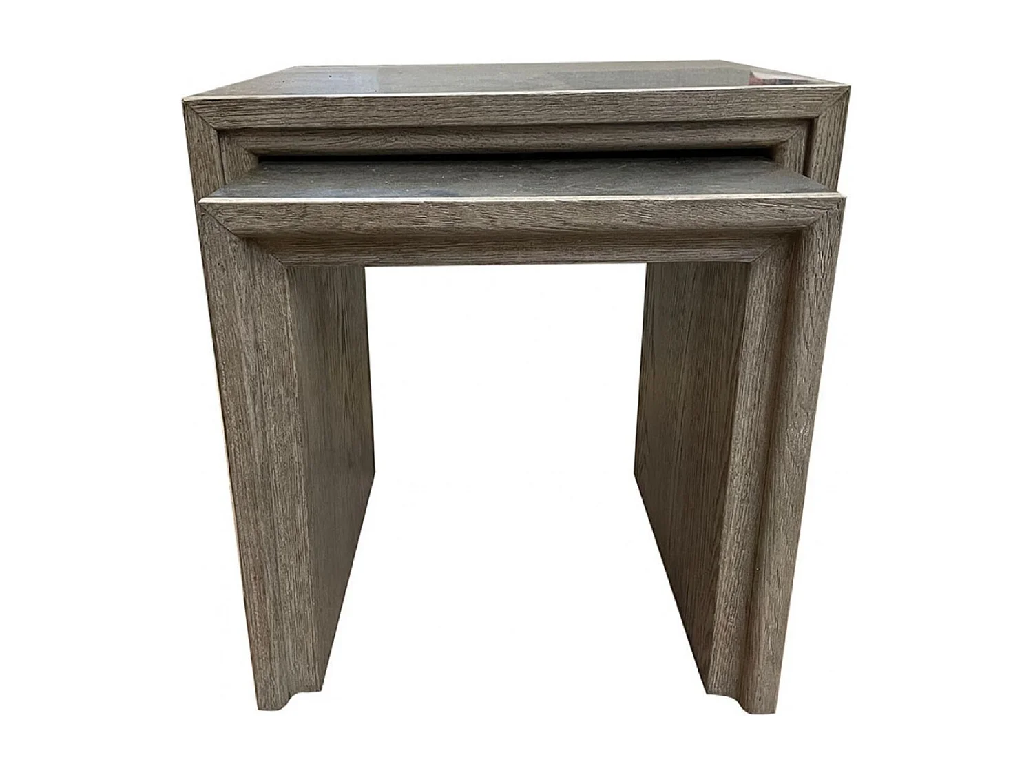 Tables gigognes Pierre Naturelle Noir - Minéral Interior's