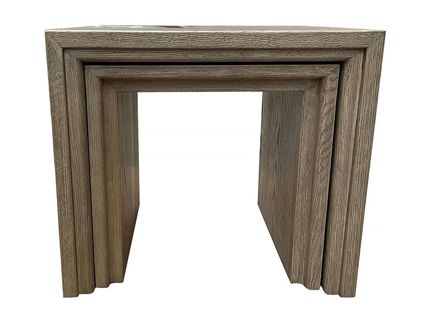 Tables gigognes Pierre Naturelle Noir - Minéral Interior's