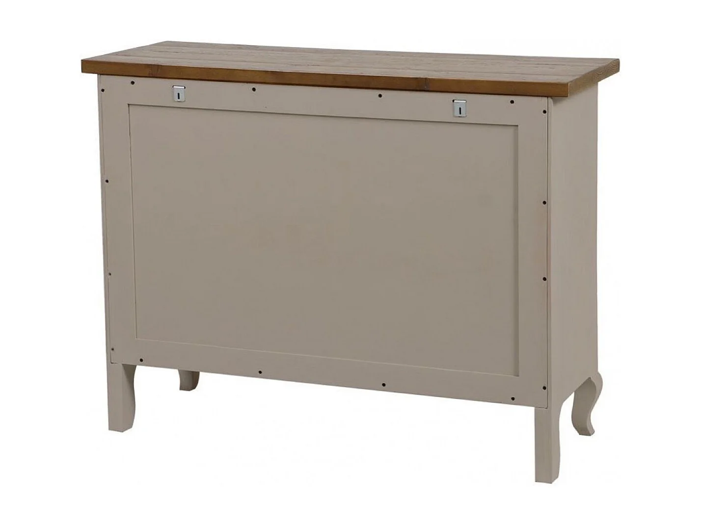 Meuble bas de rangement Bois Gris - Provence Interior's