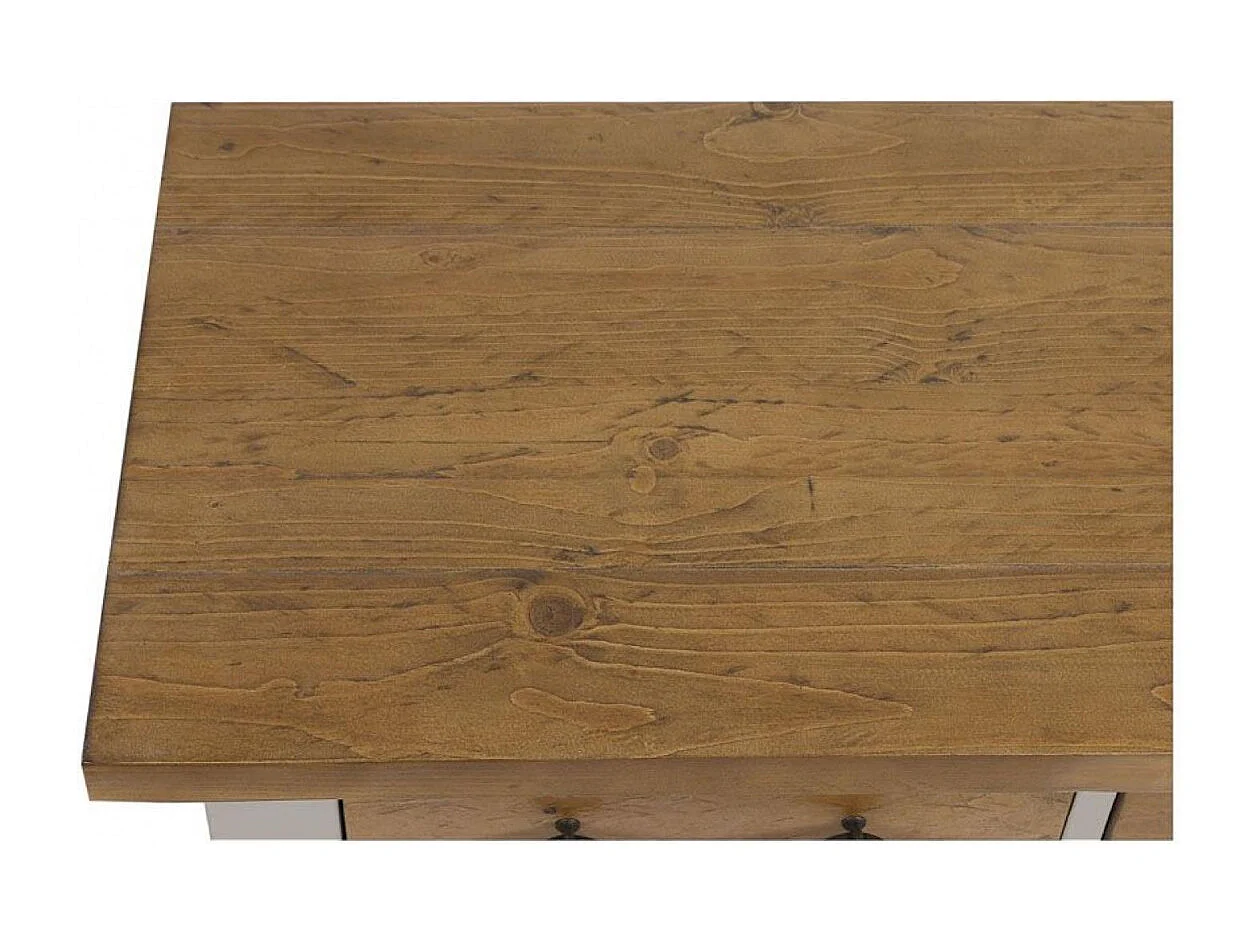 Meuble bas de rangement Bois Gris - Provence Interior's