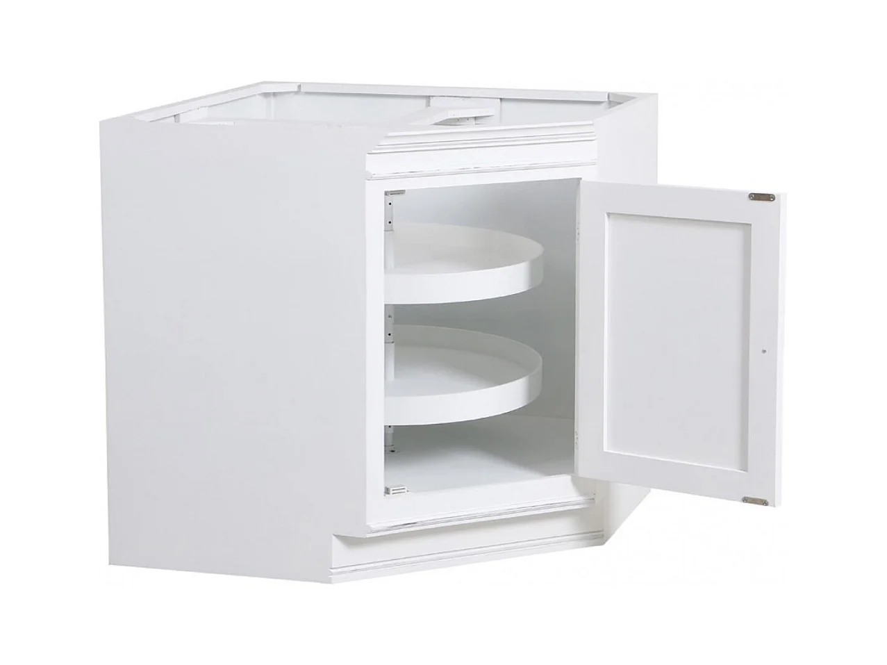 Meuble de cuisine bas d'angle MDF Blanc - Harmonie Interior's