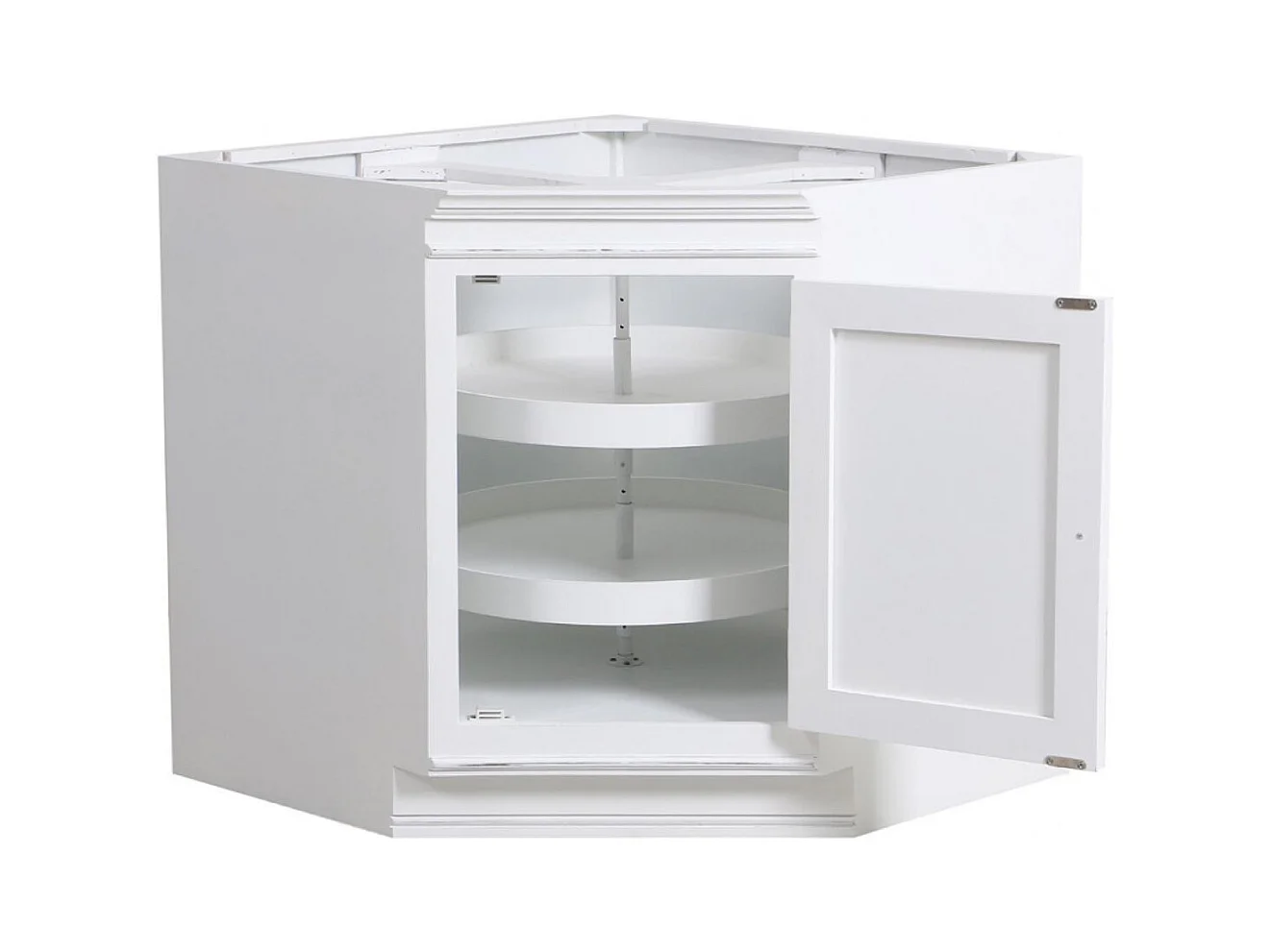 Meuble de cuisine bas d'angle MDF Blanc - Harmonie Interior's