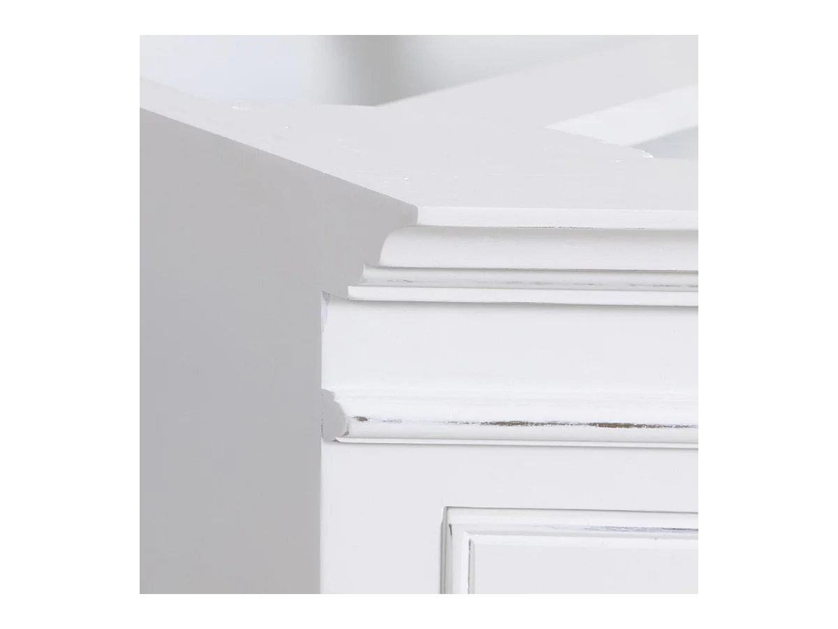 Meuble de cuisine bas d'angle MDF Blanc - Harmonie Interior's