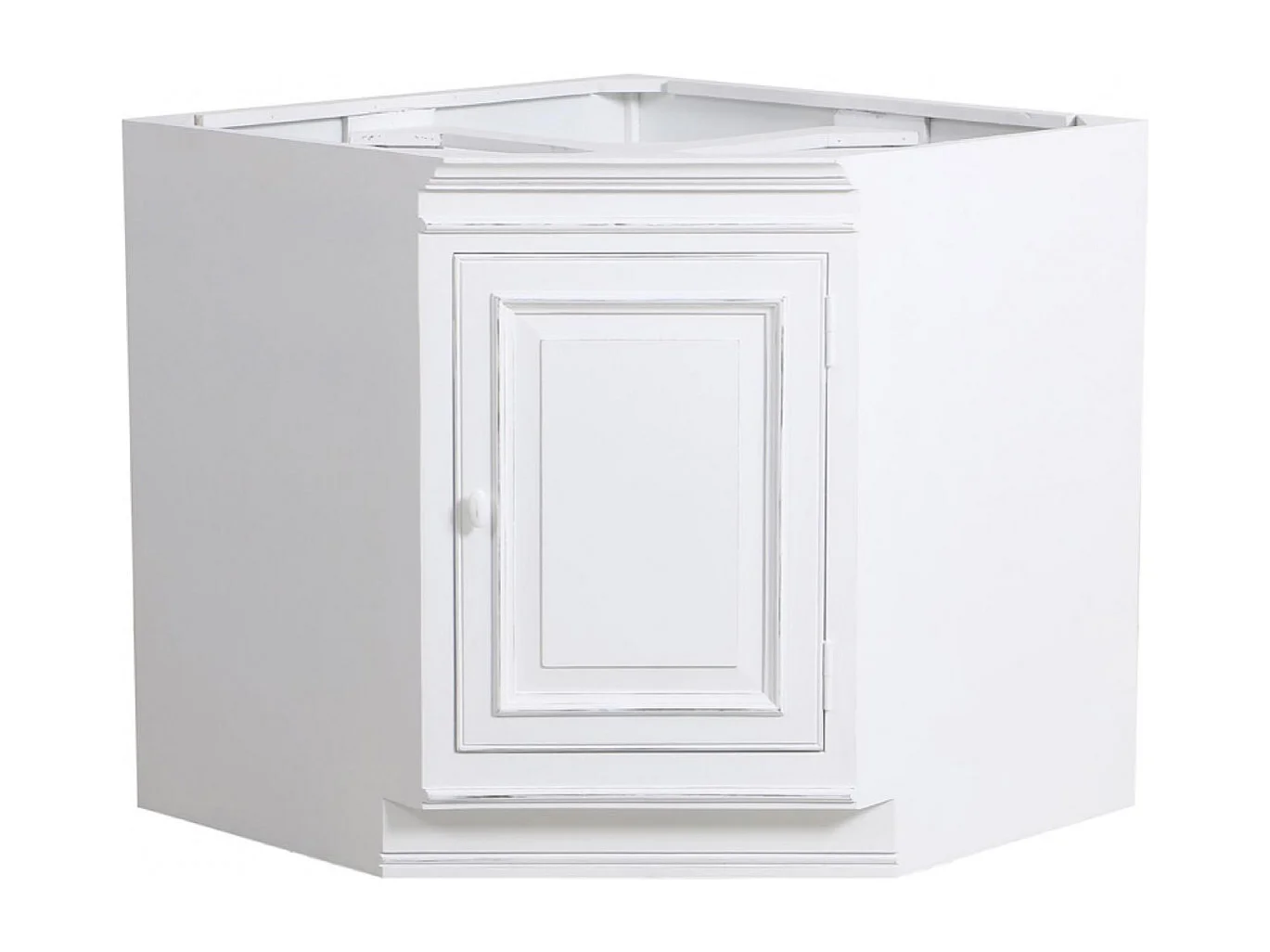 Meuble de cuisine bas d'angle MDF Blanc - Harmonie Interior's