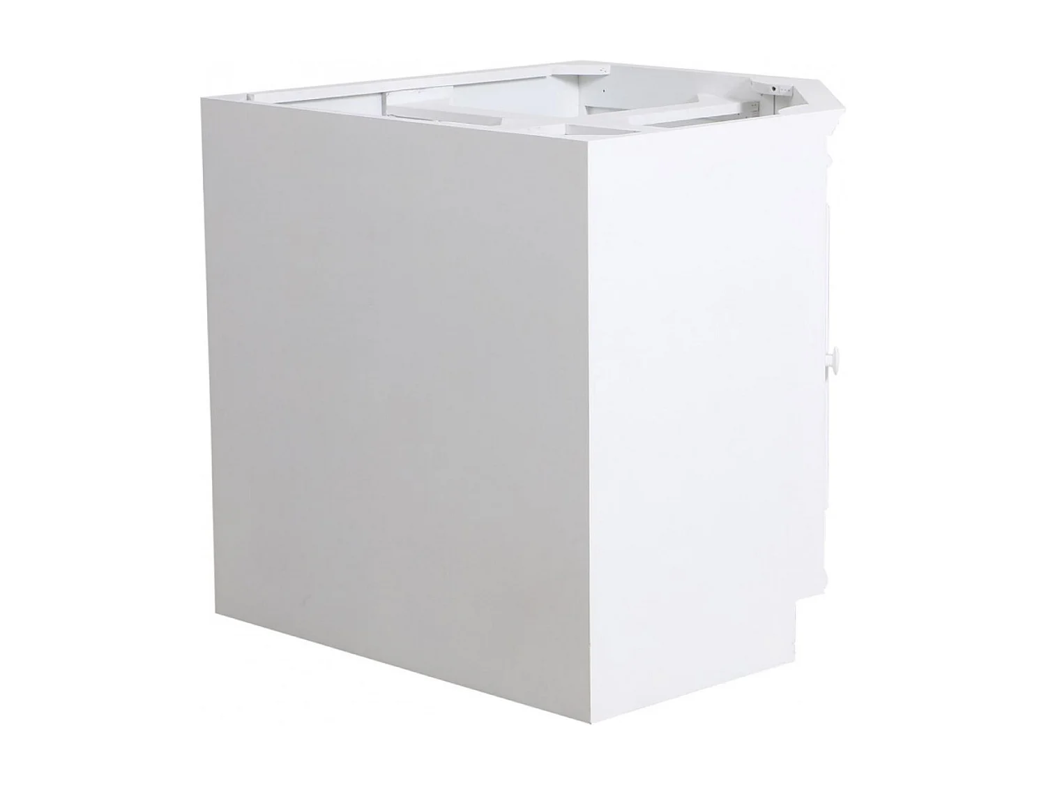 Meuble de cuisine bas d'angle MDF Blanc - Harmonie Interior's