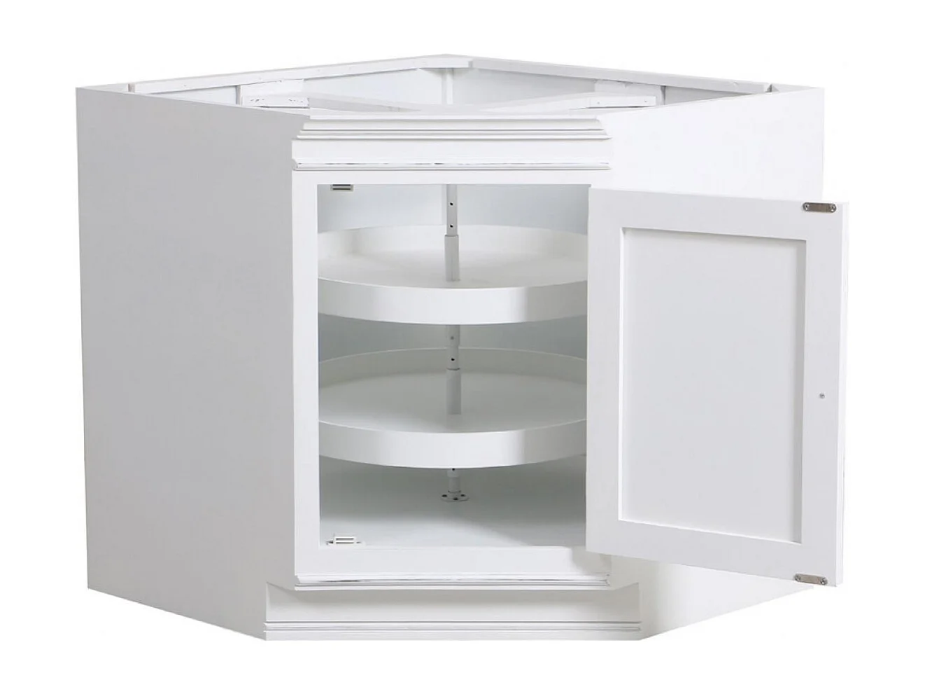 Meuble de cuisine bas d'angle MDF Blanc - Harmonie Interior's