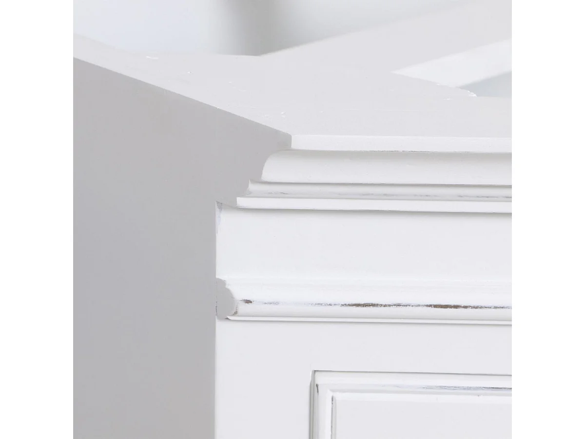 Meuble de cuisine bas d'angle MDF Blanc - Harmonie Interior's