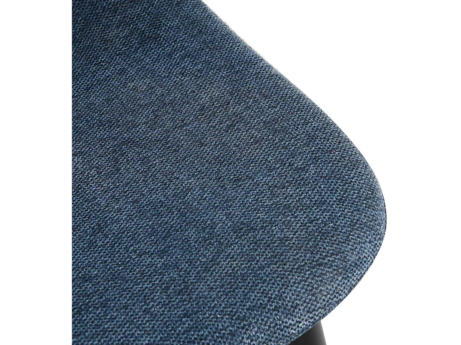 chaise salle à manger - Tissu - Bleu foncé - Napier