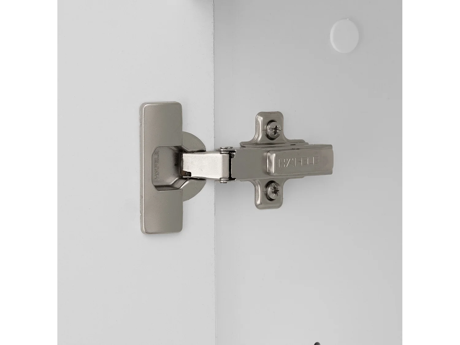 Wit badkamerset staand 80 cm kast met wastafel Bryza-kolom