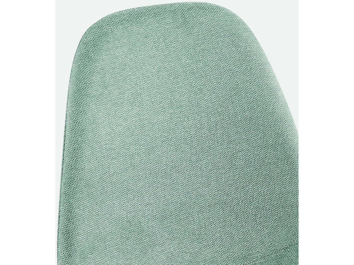 chaise salle à manger - Tissu - Vert clair - Napier