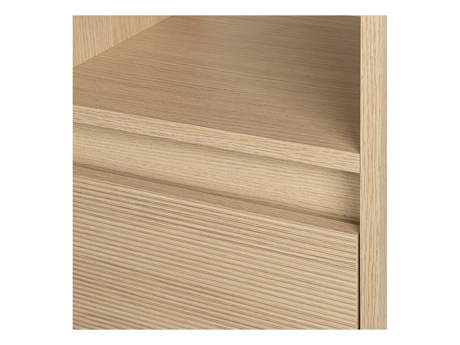 Ensemble pour salle de bain 80 cm Meuble avec lavabo Colonne Façades rainurées Aria