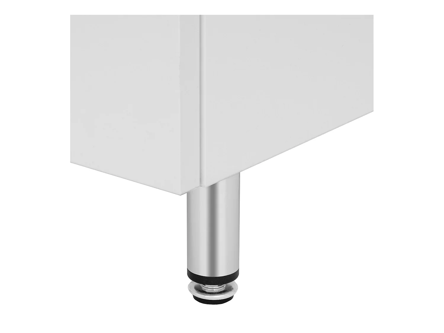 Biały Zestaw do Łazienki Stojący 60cm Szafka z Umywalką Bryza