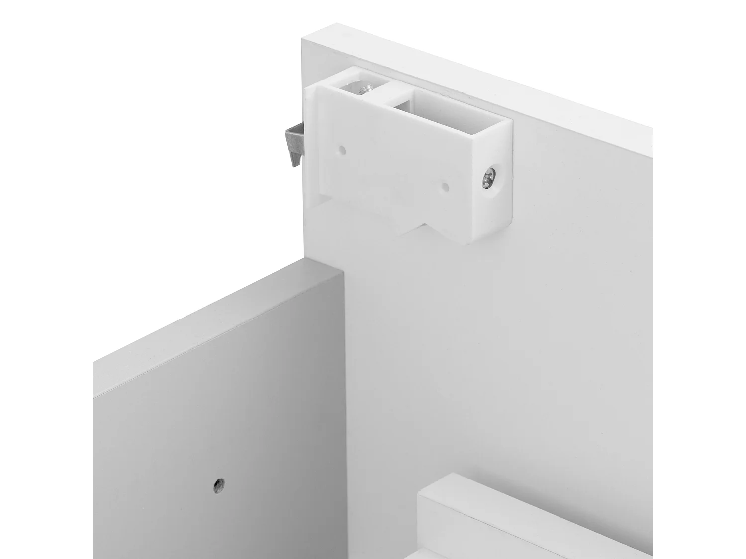 Ensemble de salle de bain blanc sur pied 60 cm Armoire avec lavabo Bryza