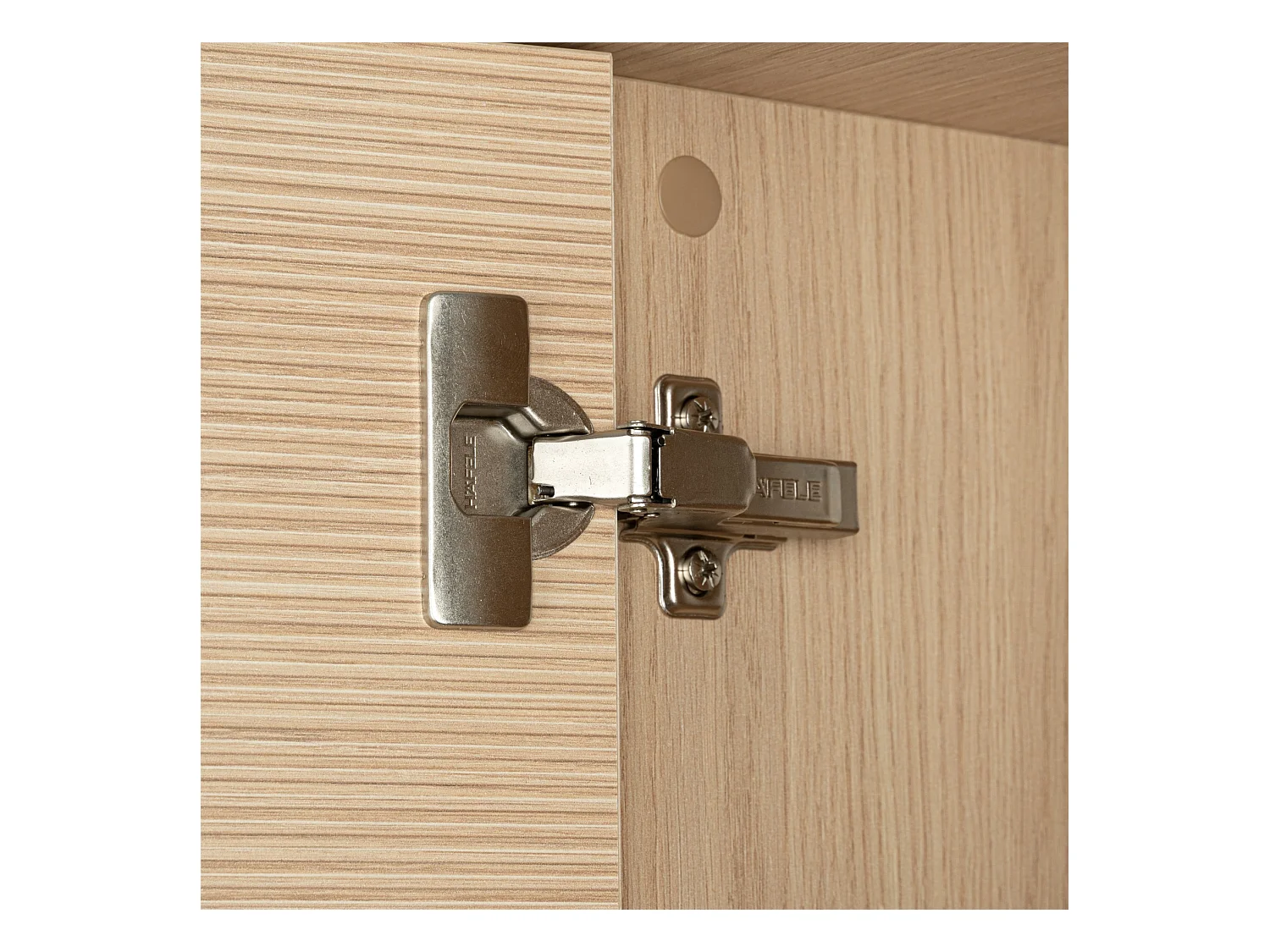 Armoire de salle de bain Colonne haute 35 cm Façades rainurées Aria