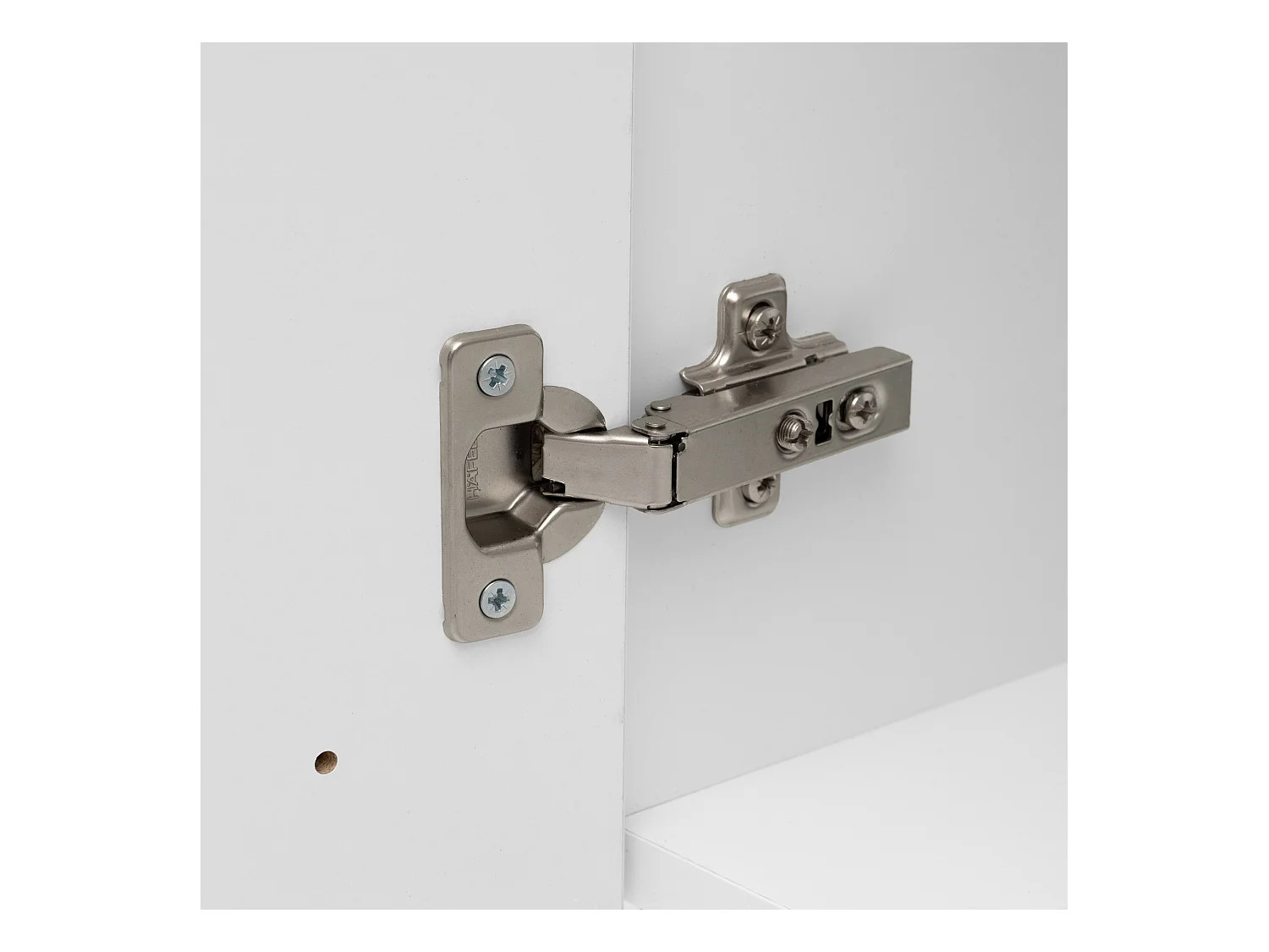 Ensemble de salle de bain blanc sur pied 50 cm Armoire avec lavabo Pas cher