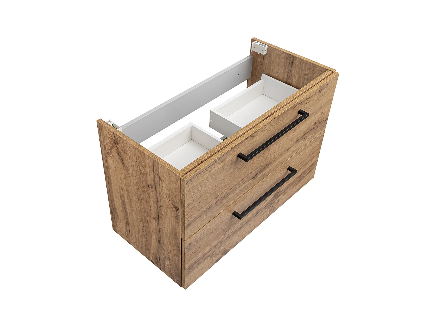 Zestaw do Łazienki 80cm Szafka z Umywalką Dąb Wotan Aster