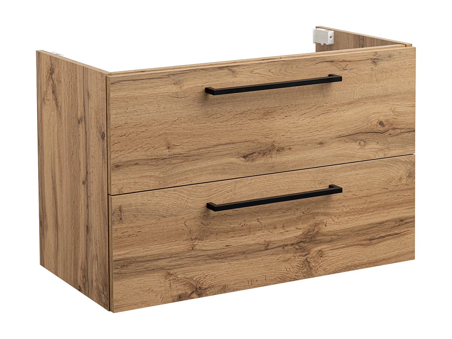 Ensemble pour salle de bain 80 cm Meuble avec lavabo Chêne Wotan Aster