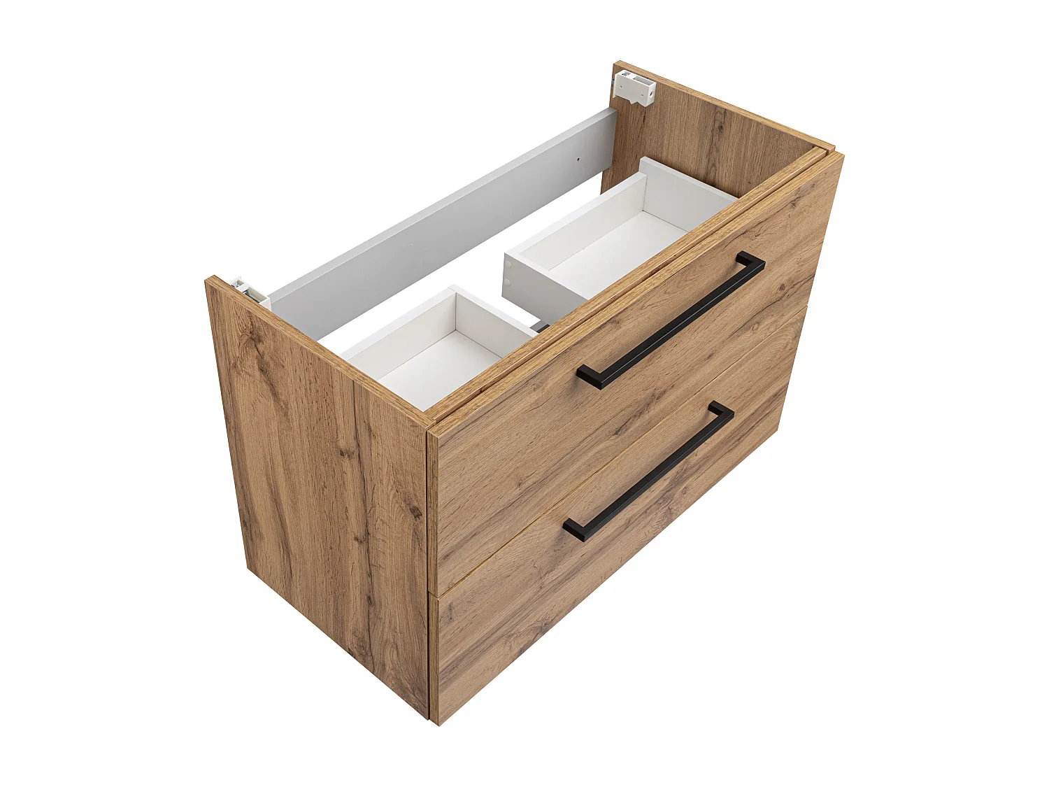 Ensemble pour salle de bain 80 cm Meuble avec lavabo Chêne Wotan Aster