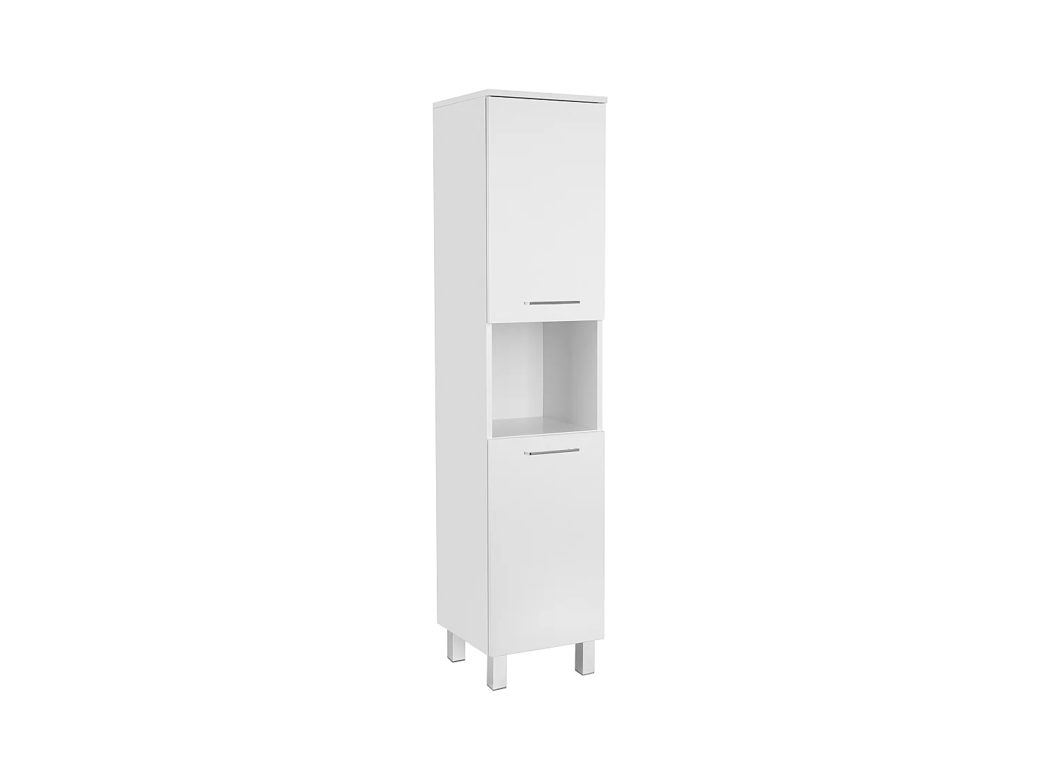 Armoire blanche pour salle de bain, colonne haute 35 cm, bon marché