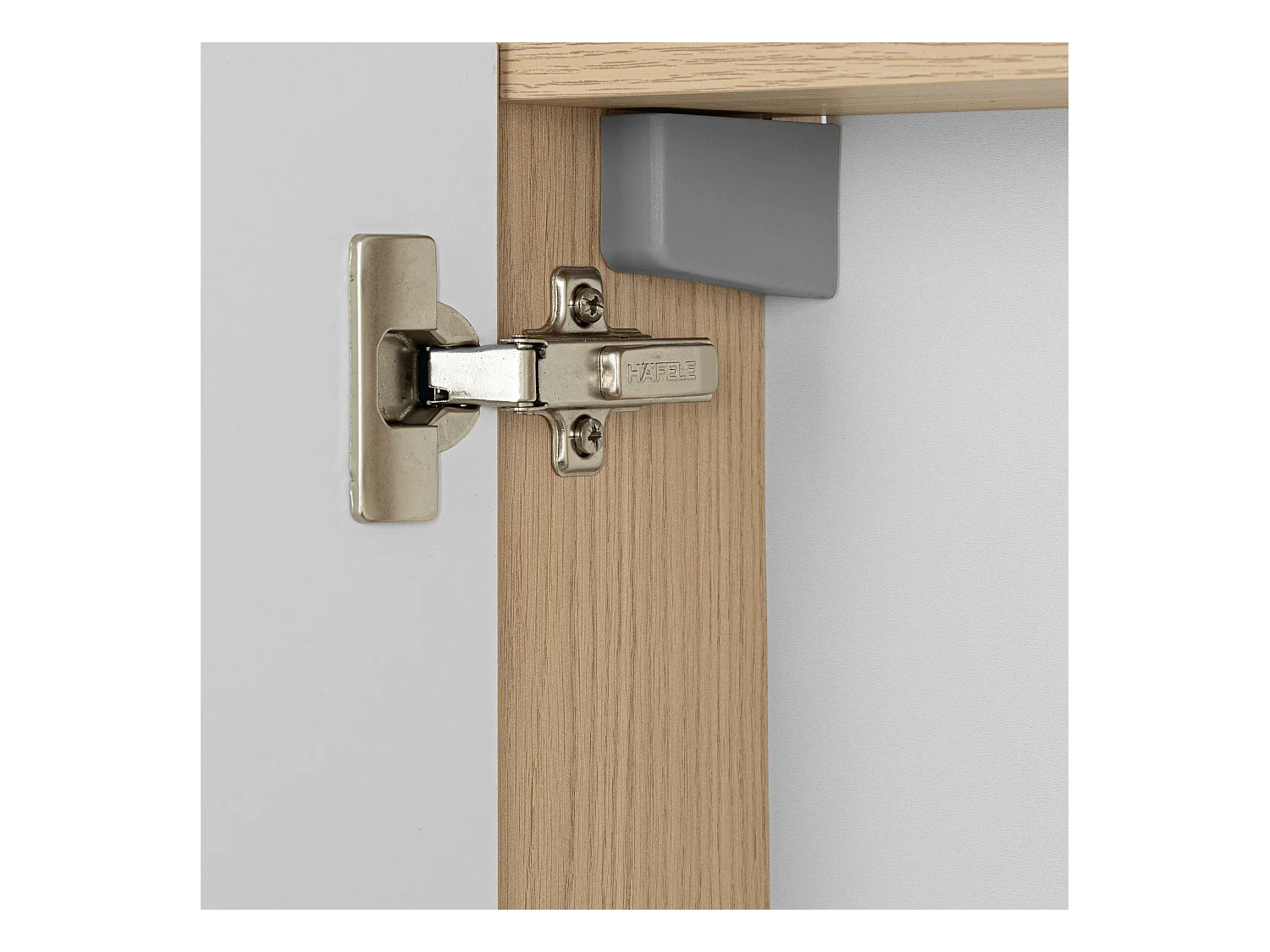 Armoire de salle de bain avec miroir 80 cm 3 portes Aria