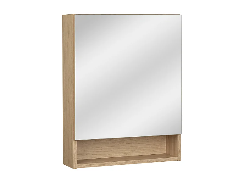 Badkamerkast met spiegel 50 cm 1 deur Aria