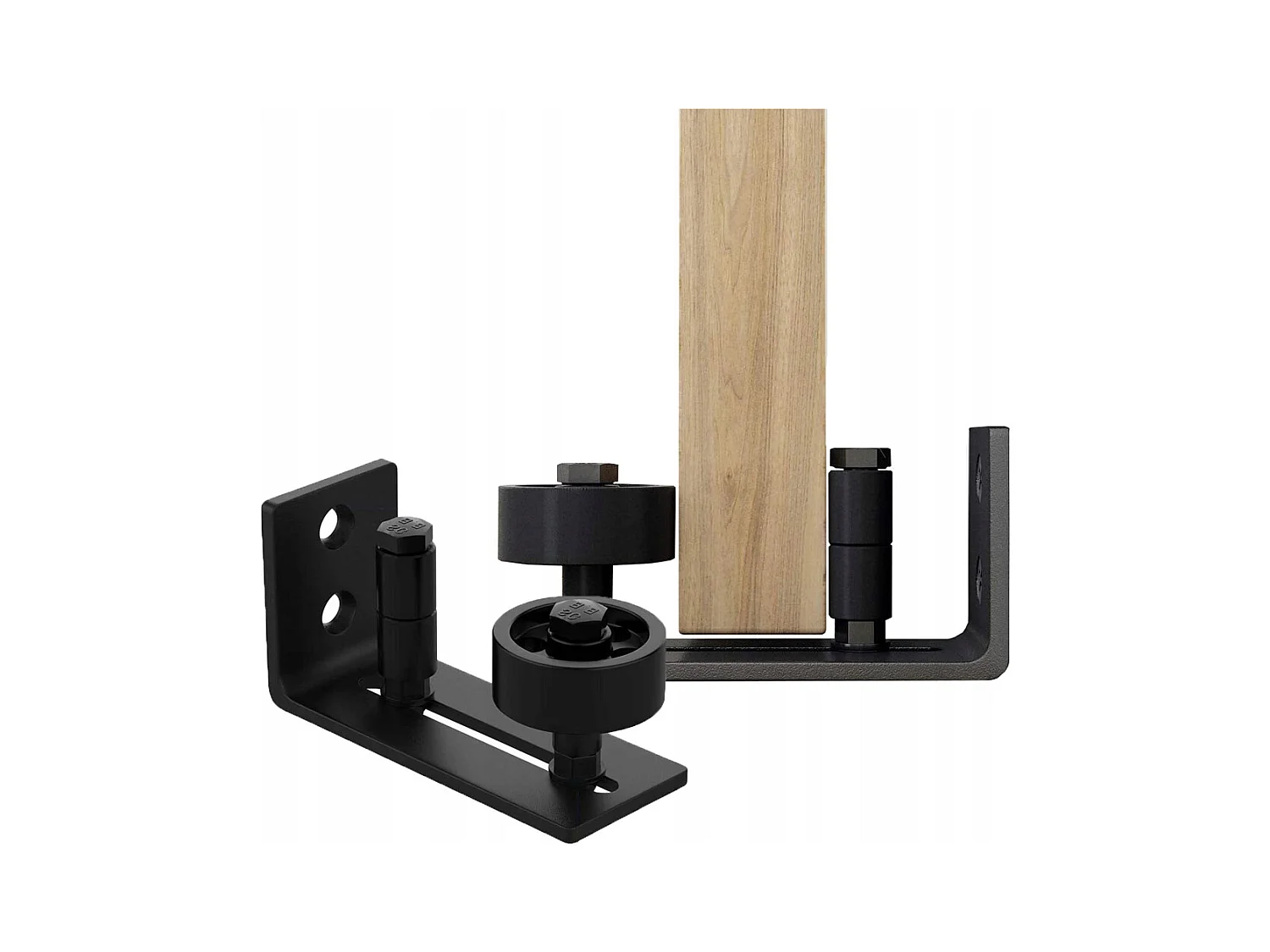 GUIDE GUIDAGE Guide INFÉRIEUR POUR PORTES COULISSANTES ROULETTE BARN DOOR