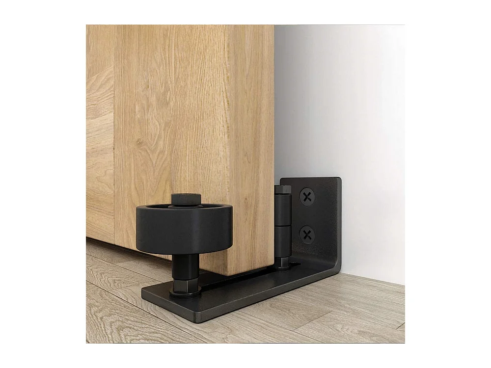 GUIDE GUIDAGE Guide INFÉRIEUR POUR PORTES COULISSANTES ROULETTE BARN DOOR