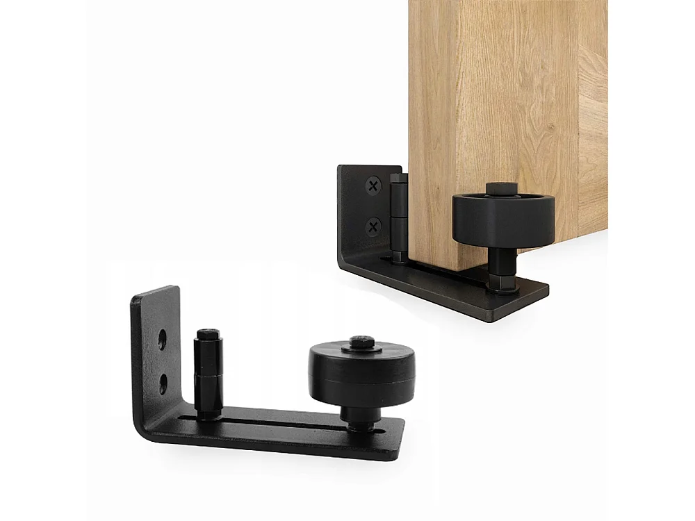 GELEIDER GELEIDING Onderste geleider voor schuifdeuren ROL BARN DOOR