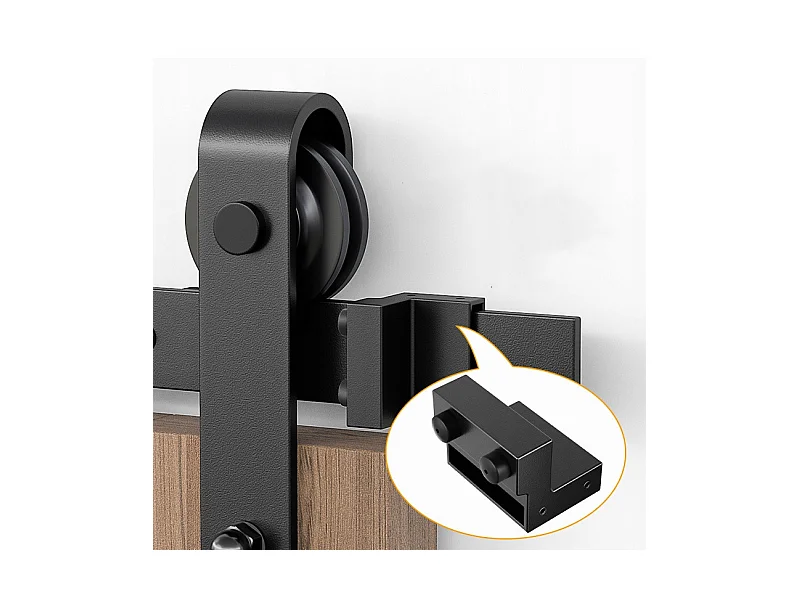 SCHIEBETÜRENSYSTEM BARN DOOR BESCHLAGSET 2 m LOFT RETRO BARNDOOR