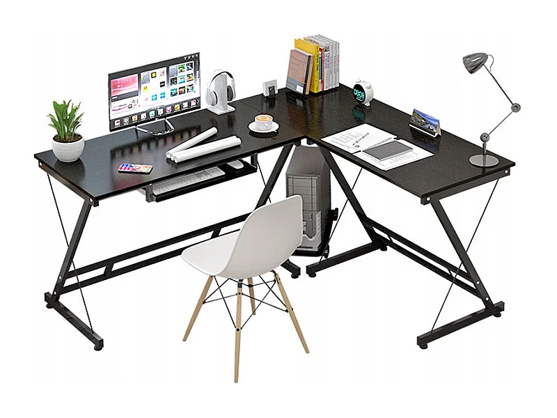 GROOT MODERN INDUSTRIEEL COMPUTERBUREAU ZWART GAMING