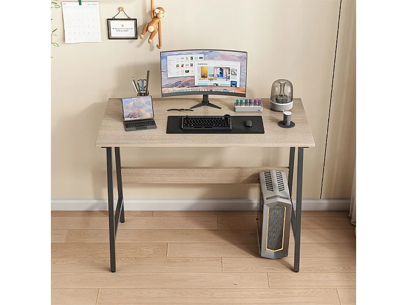 COMPUTERBUREAU LOFT INDUSTRIEEL SCHOOL MODERN LICHT EIK 100 CM