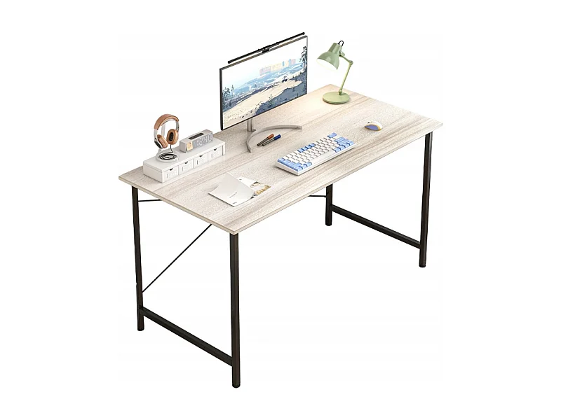 COMPUTERBUREAU INDUSTRIEEL MODERN TAFEL LOFT LICHT EIK 120 CM