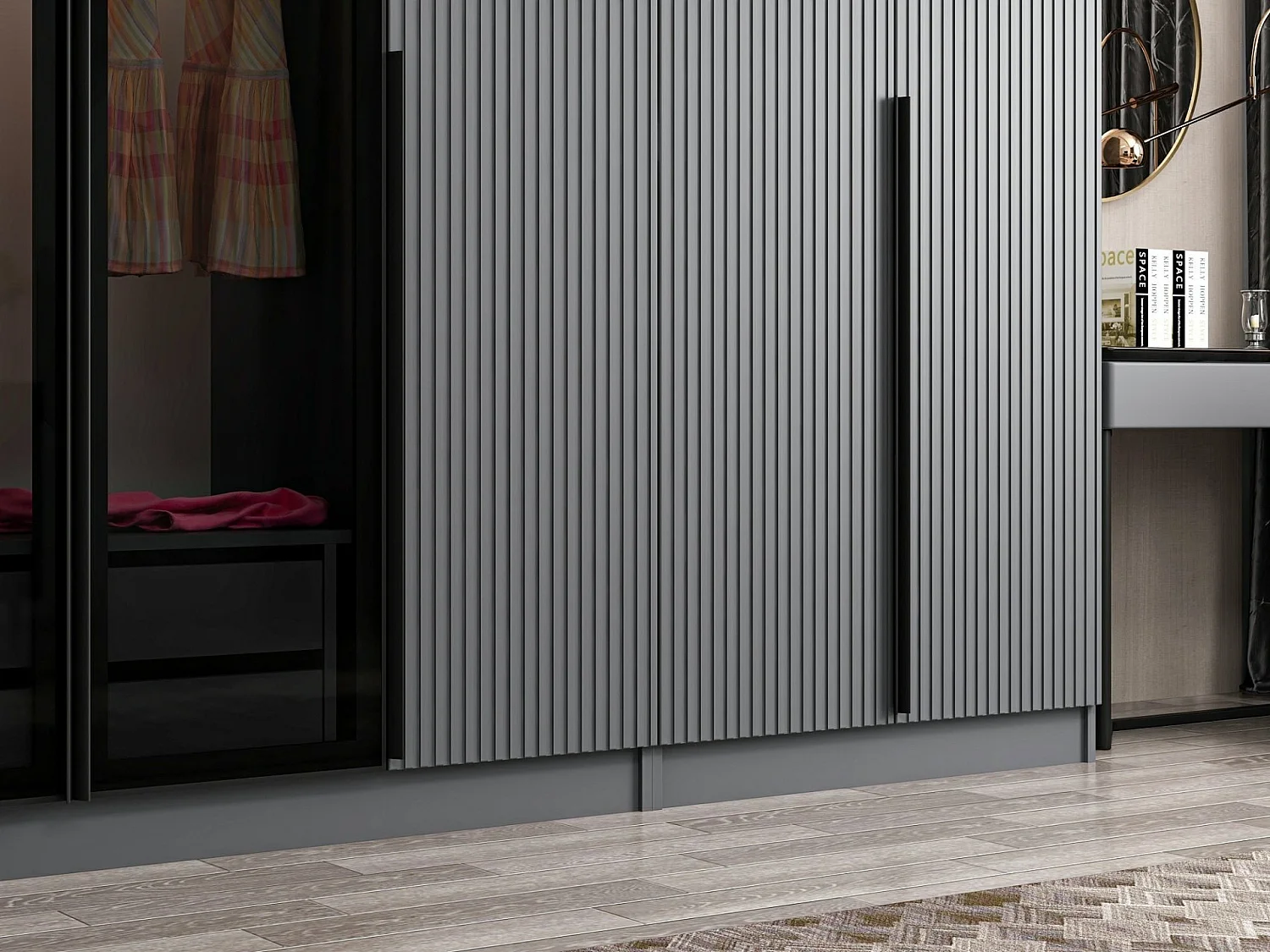 Armario Kale Plus-7806 humo 315x210x52 cm