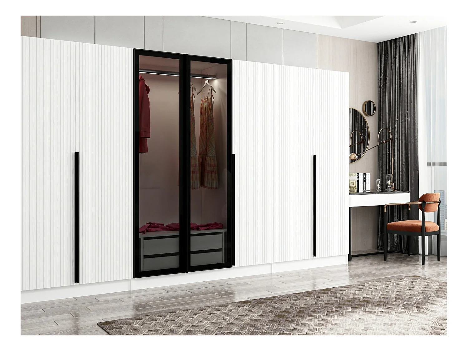 Armario Kale Plus-7814 humo 315x210x52 cm